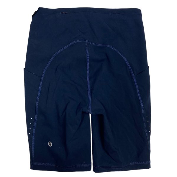 Athletic Shorts By Lululemon In Blue, Size: 4 Hot on Sale