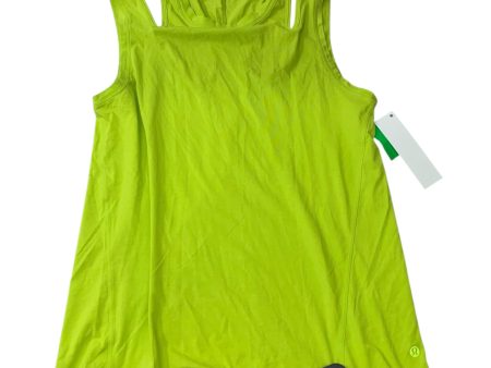 Athletic Tank Top By Lululemon In Green, Size: S Discount