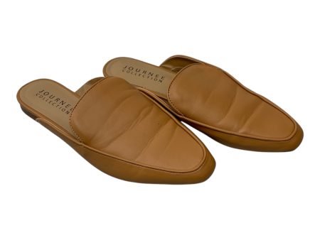 Shoes Flats By Journee In Brown, Size: 8.5 Fashion