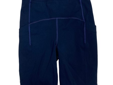 Athletic Shorts By Lululemon In Blue, Size: 4 Hot on Sale