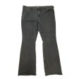 Jeans Flared By Old Navy In Black Denim, Size: 18 Fashion