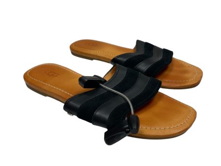 Sandals Designer By Ugg In Black, Size: 8.5 Online Sale