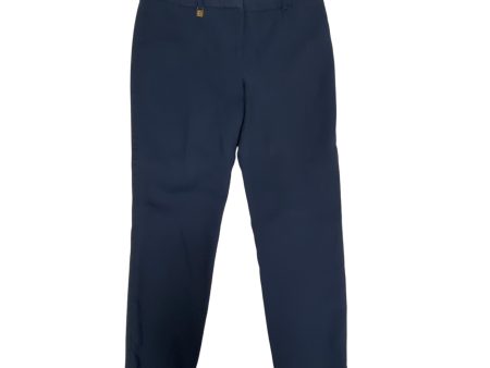 Pants Designer By Karl Lagerfeld In Navy, Size: 12 For Sale