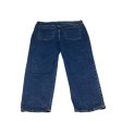 Jeans Straight By Ava & Viv In Blue Denim, Size: 26 Fashion