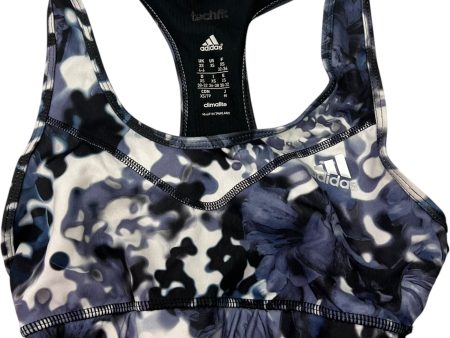 Athletic Bra By Adidas In Blue & White, Size: Xs For Sale