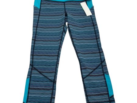 Athletic Capris By Lululemon In Blue, Size: 8 Sale