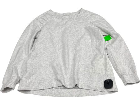 Sweatshirt Crewneck By Clothes Mentor In Grey, Size: S Supply