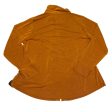 Top Long Sleeve By Cato In Orange, Size: 1x Fashion