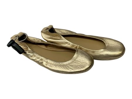 Shoes Flats By Talbots In Gold, Size: 7 Sale