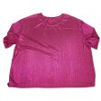 Top Short Sleeve By Agnes Orinda In Pink, Size: 4x Supply