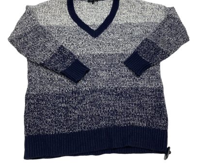 Sweater By Ann Taylor In Blue, Size: L Online now