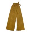 Pants Wide Leg By Sage the Label In Yellow, Size: S on Sale