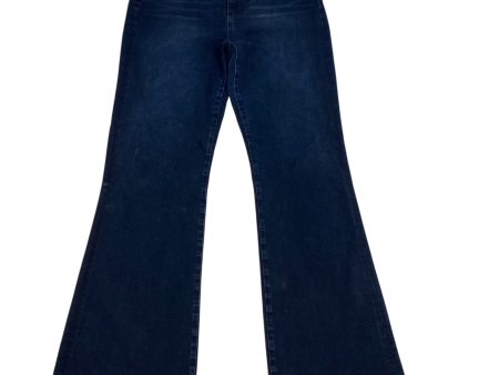 Jeans Boot Cut By Liverpool In Blue Denim, Size: 14 on Sale