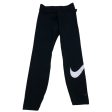 Athletic Leggings By Nike Apparel In Black, Size: Xs For Discount