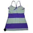 Athletic Tank Top By Lululemon In Green & Purple, Size: S For Sale