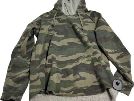 Sweatshirt Hoodie By Clothes Mentor In Camouflage Print, Size: M Supply