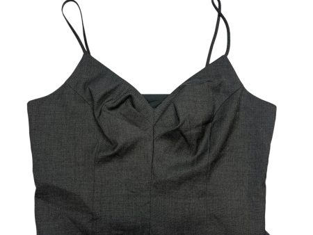 Top Sleeveless By Express In Grey, Size: M Hot on Sale