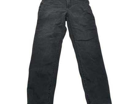 Jeans Skinny By American Eagle In Black Denim, Size: 0 Online now