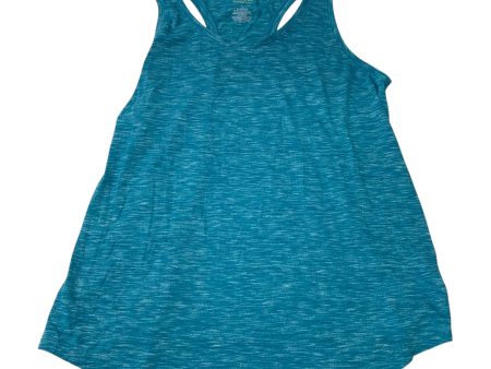 Athletic Tank Top By Tek Gear In Blue, Size: L For Sale