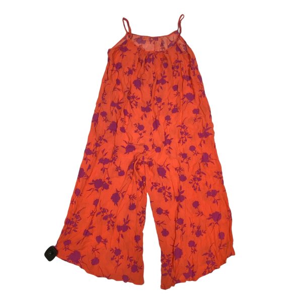 Jumpsuit By Easel In Orange & Purple, Size: S Online now