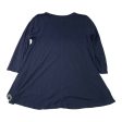 Top 3 4 Sleeve Basic By Crown And Ivy In Navy, Size: M For Sale