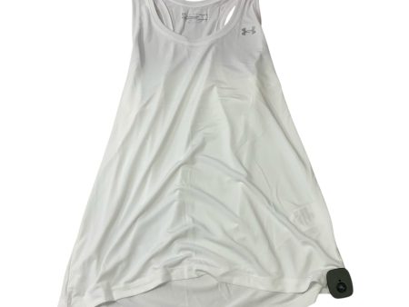 Athletic Tank Top By Under Armour In White, Size: L For Discount