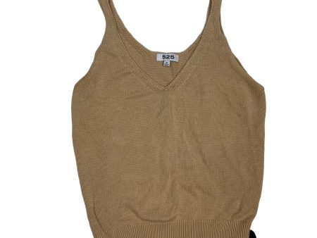 Top Sleeveless By 525 In Tan, Size: Xs Supply