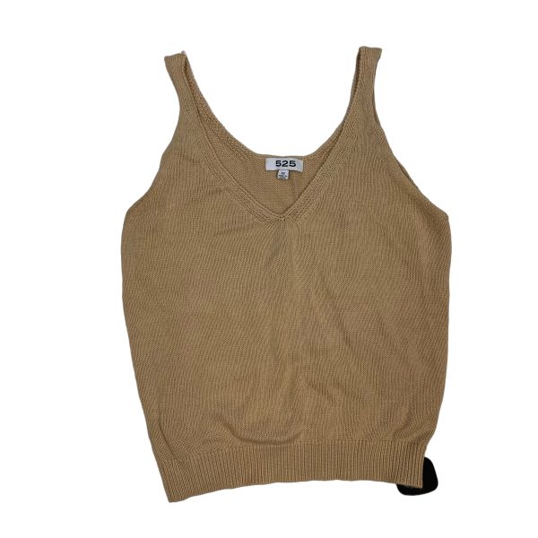 Top Sleeveless By 525 In Tan, Size: Xs Supply