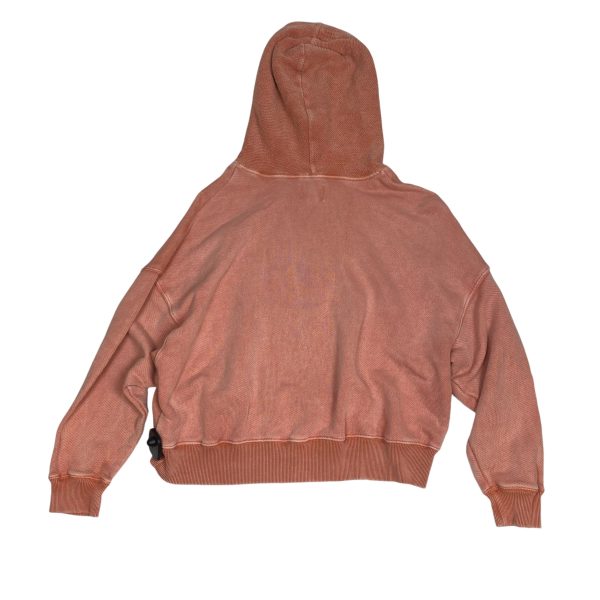 Sweatshirt Hoodie By American Eagle In Orange, Size: M For Cheap