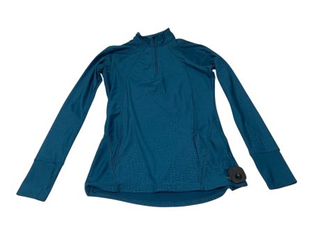 Athletic Jacket By Bcg In Teal, Size: S Fashion