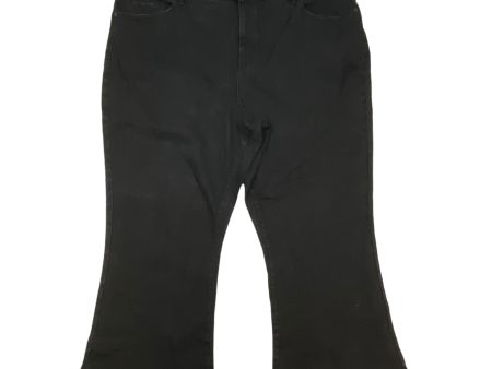 Jeans Boot Cut By Ava & Viv In Black Denim, Size: 26 Fashion