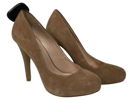 Shoes Heels Stiletto By Nine West In Tan, Size: 6 For Cheap