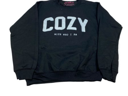 Sweatshirt Crewneck By Girl Tribe Co. In Black, Size: S Online Hot Sale