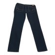 Jeans Skinny By American Eagle In Blue Denim, Size: 10 For Discount