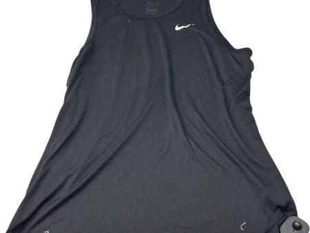 Athletic Tank Top By Nike Apparel In Black, Size: L Hot on Sale