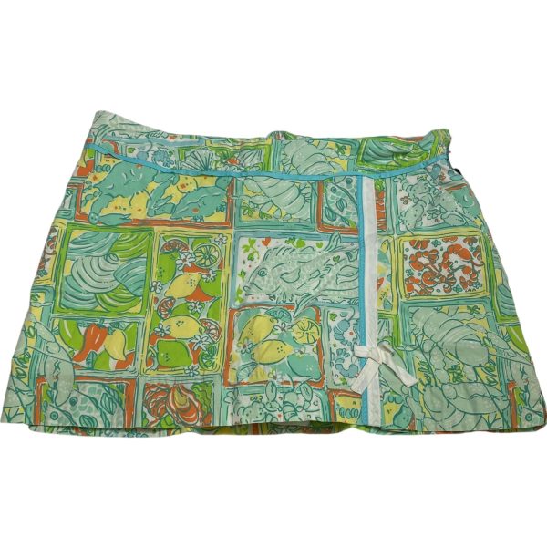 Skort Designer By Lilly Pulitzer In Multi-colored, Size: L For Discount