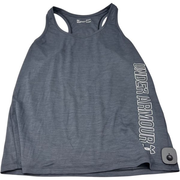 Athletic Tank Top By Under Armour In Grey, Size: L Online Sale