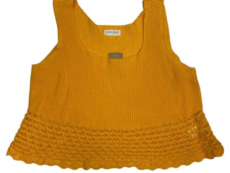 Top Sleeveless By Vestique In Orange, Size: L Online Sale