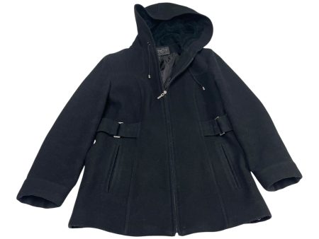 Coat Wool By Fleet Street In Black, Size: S Supply