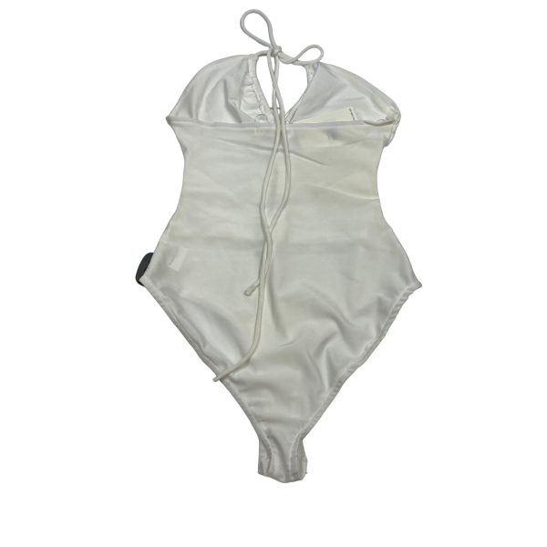 Bodysuit By Clothes Mentor In White, Size: M Hot on Sale