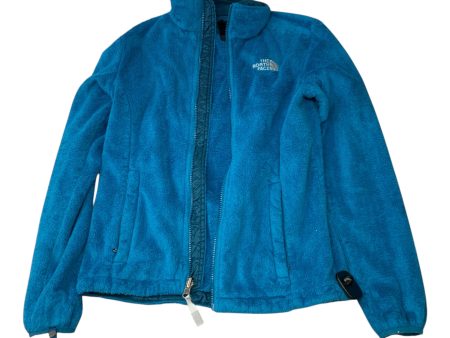 Athletic Jacket By The North Face In Blue, Size: Xs Fashion