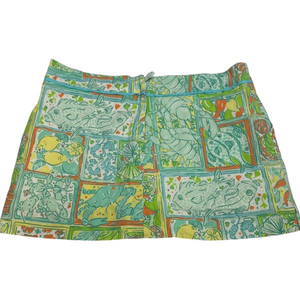 Skort Designer By Lilly Pulitzer In Multi-colored, Size: L For Discount