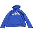 Athletic Sweatshirt Hoodie By Adidas In Blue, Size: L Online Hot Sale