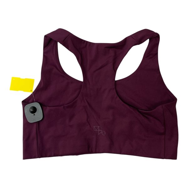 Athletic Bra By H&m In Purple, Size: L Fashion