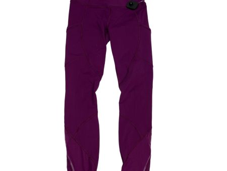 Athletic Leggings By Lululemon In Purple, Size: S Online now