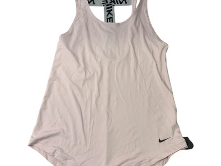 Athletic Tank Top By Nike Apparel In Pink, Size: S Cheap