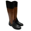 Boots Knee Flats By Vince Camuto In Black & Brown, Size: 6 Hot on Sale