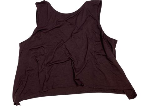 Athletic Tank Top By Old Navy In Brown, Size: 2x Online Hot Sale