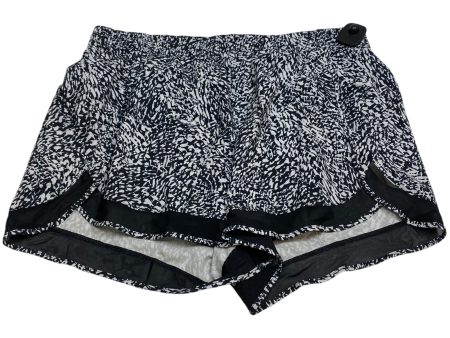 Athletic Shorts By Athleta In Black & White, Size: 1x Online now