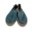 Shoes Flats By Free People In Teal, Size: 8.5 For Discount